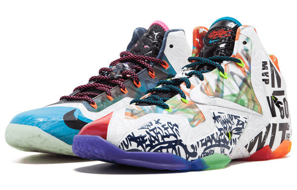 Кроссовки lebron 11 premium 'what the lebron' Nike, черный — фото 4