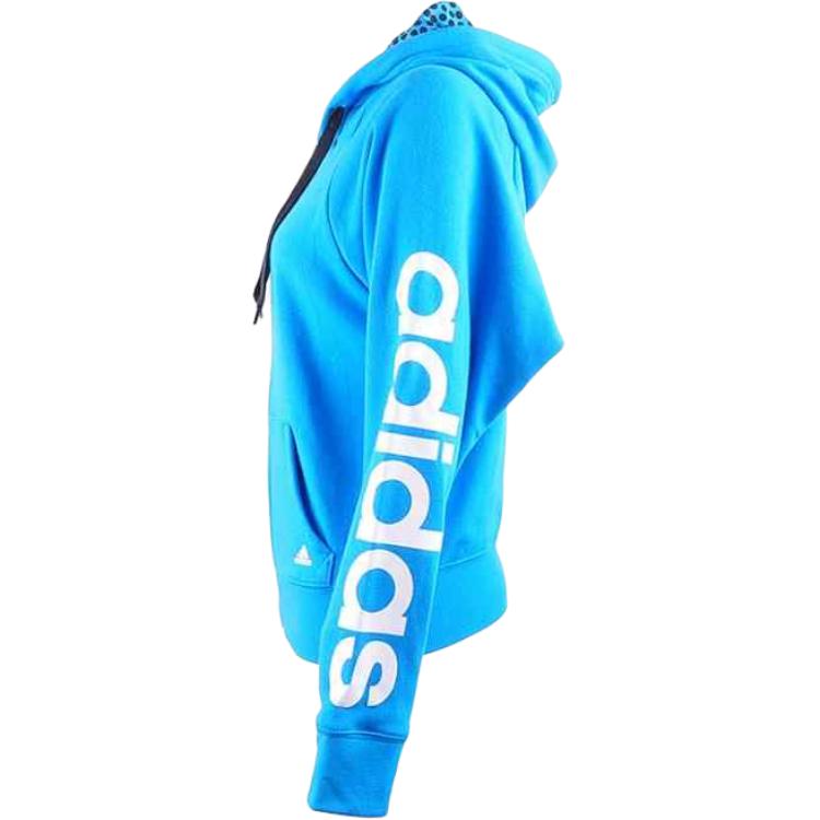 Adidas Женская куртка небесно-голубого цвета, Sky Blue — фото 3