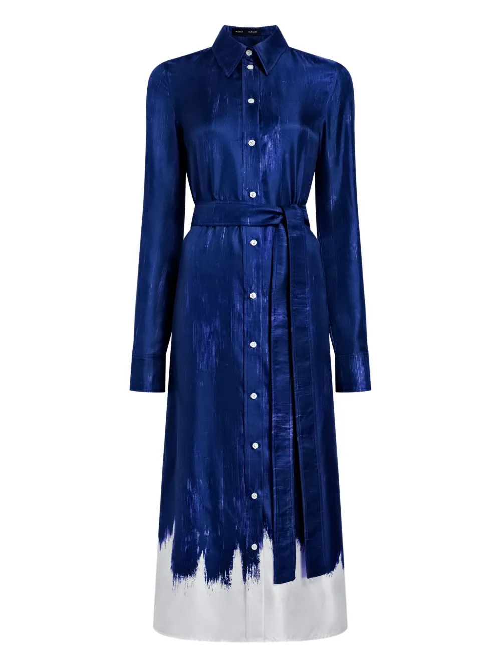 

Шелковое платье Amaya Proenza Schouler, синий