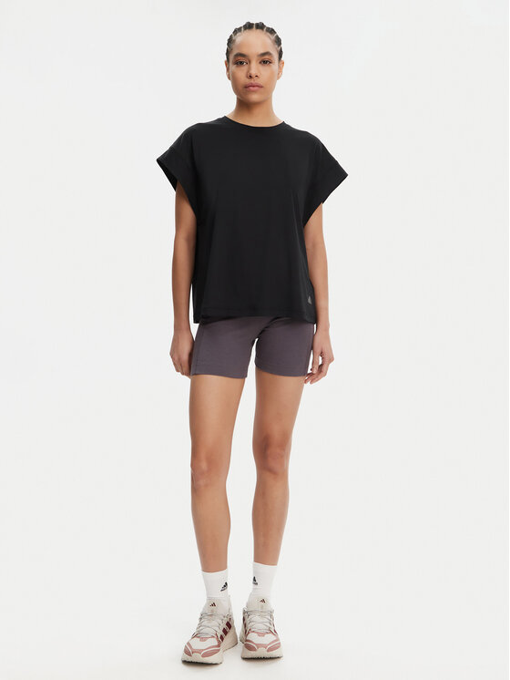 Свободная футболка Yoga JL7800 Adidas, черный — фото 2