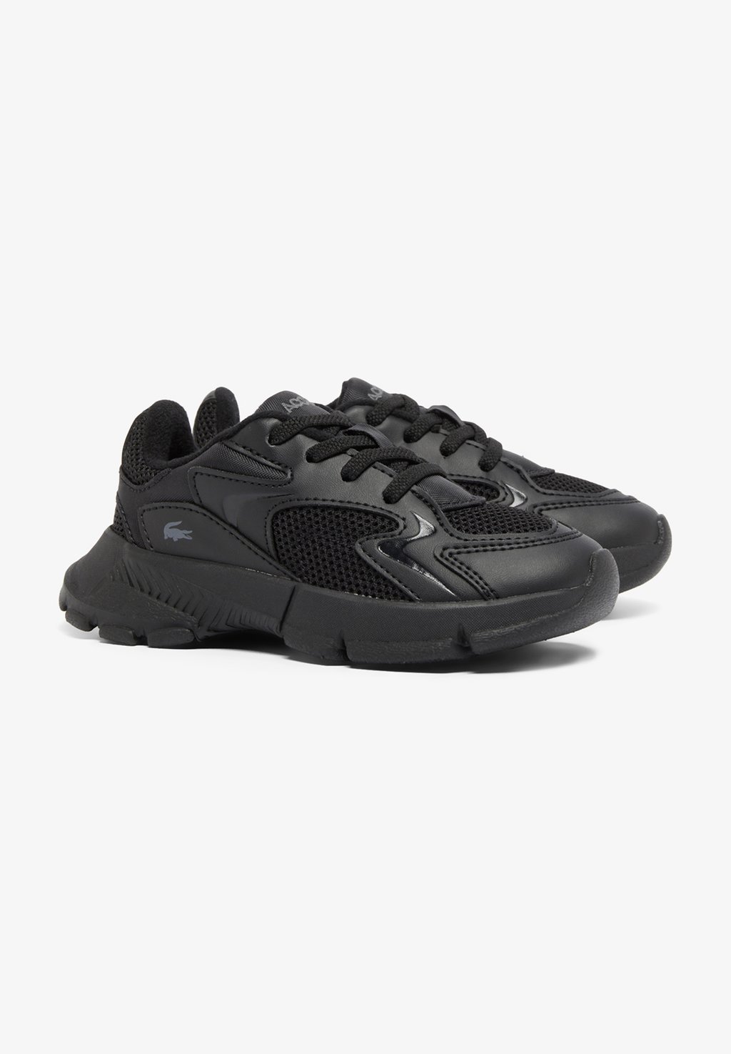 Кроссовки INFANTS NEO ELASTIC - Baby shoes Lacoste, черный — фото 2