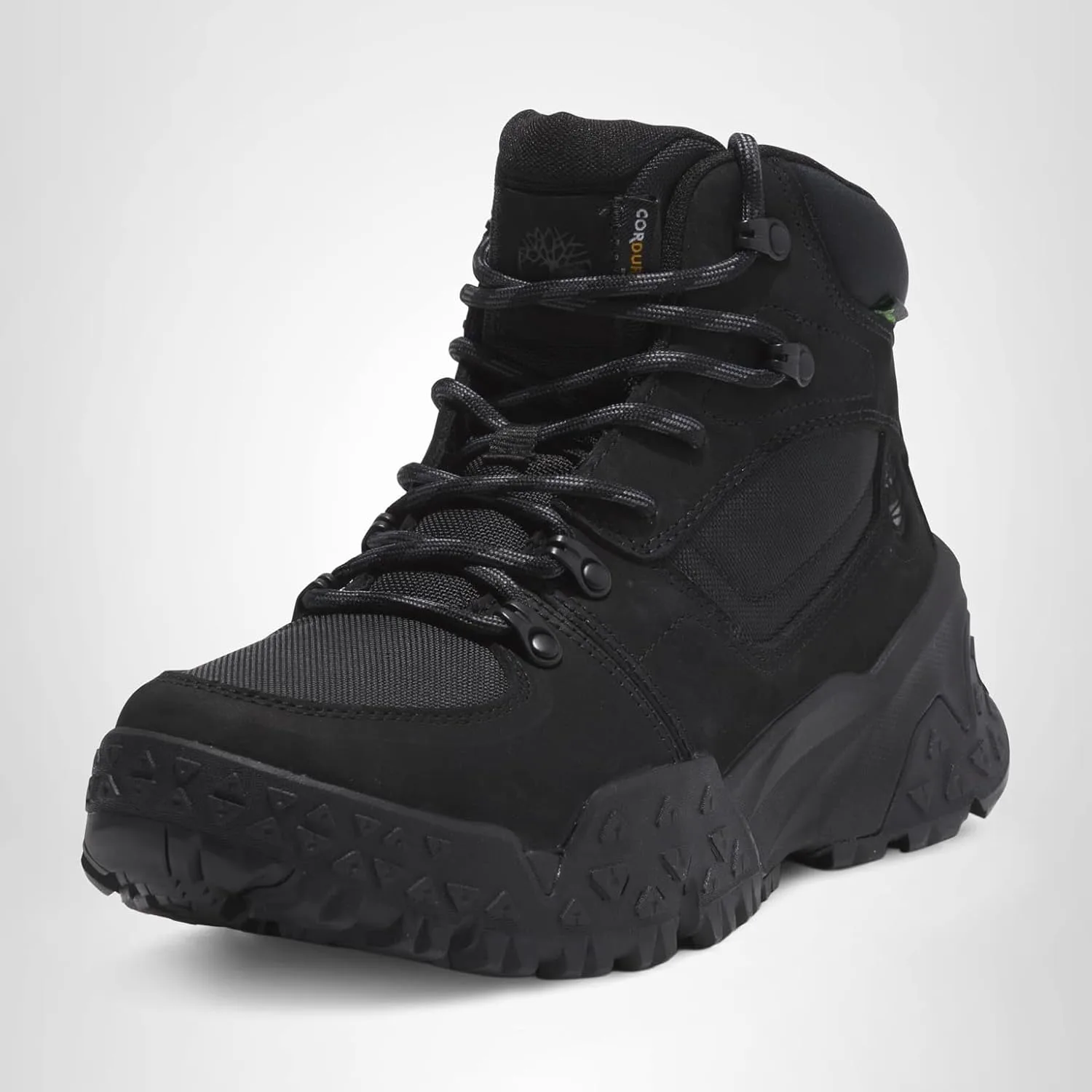 Мужские водонепроницаемые походные ботинки Timberland Motion Scramble Mid с шнуровкой, черный — фото 2