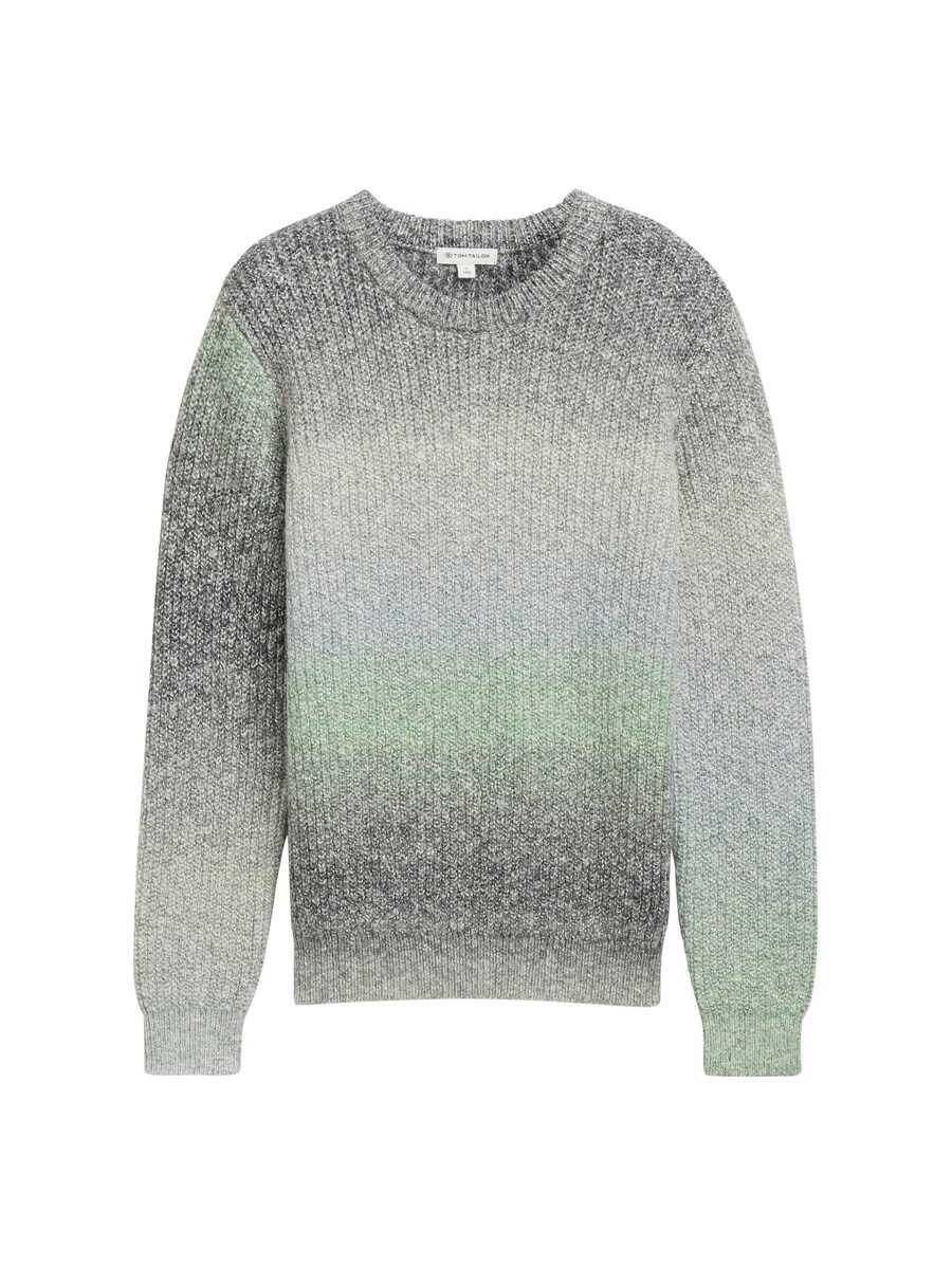 

Свитер TOM TAILOR Sweater, цвет Grey/Light grey