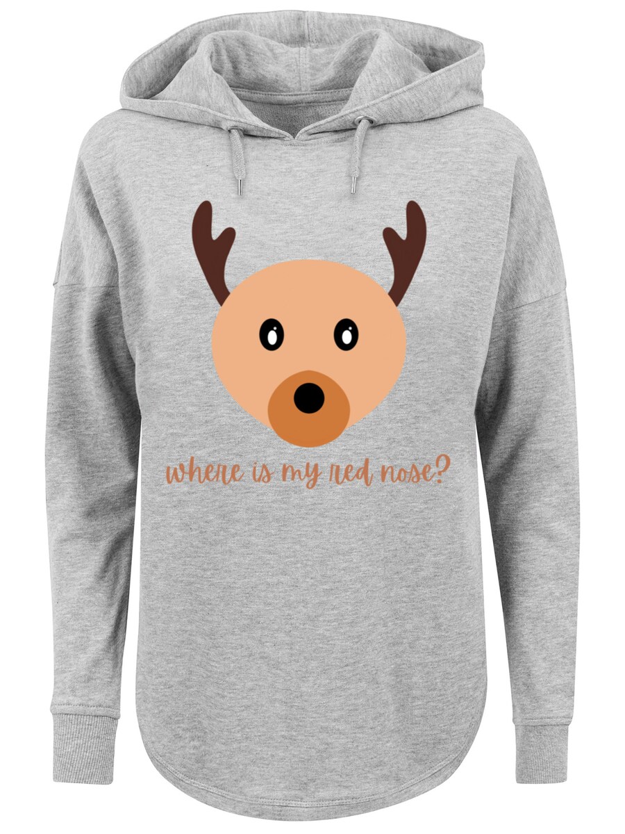 

Толстовка F4NT4STIC Red Nose Weihnachten, Grey