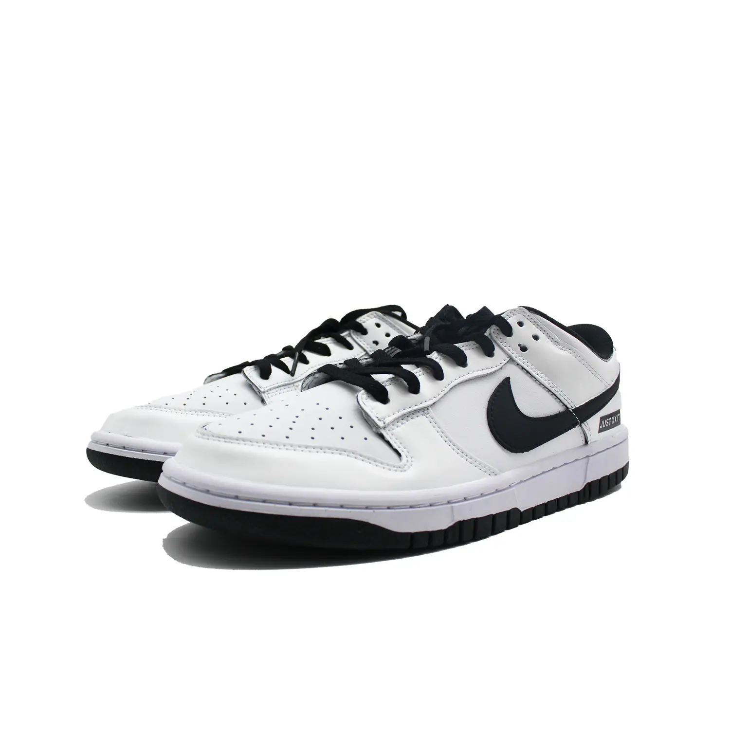 Nike Данк скейтборд обувь унисекс низкие черно-белые, цвет Black White — фото 3