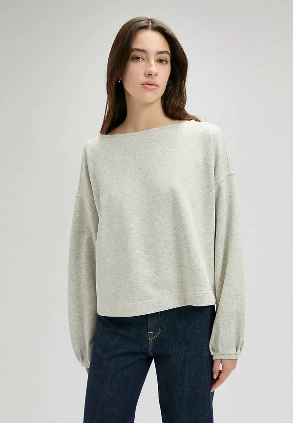 

Свободная толстовка с эффектными рукавами Lee, Grey Heather, Серый, Свободная толстовка с эффектными рукавами Lee, Grey Heather