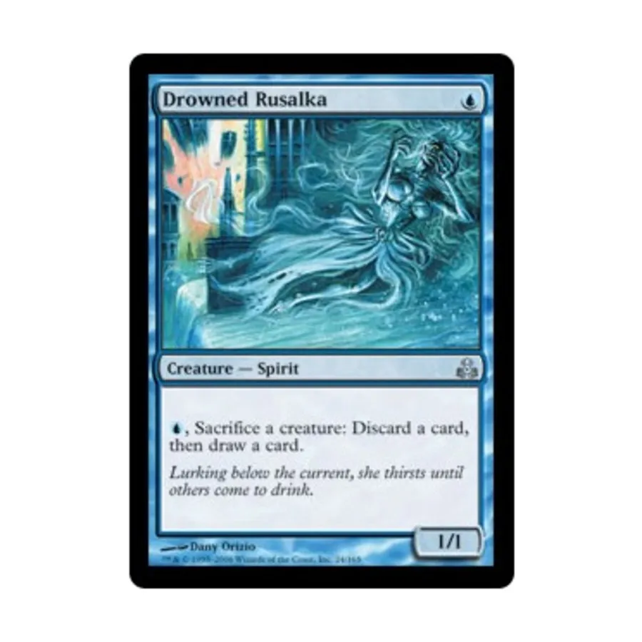 

CCG Утонувшая Русалка (U), MTG - Guildpact