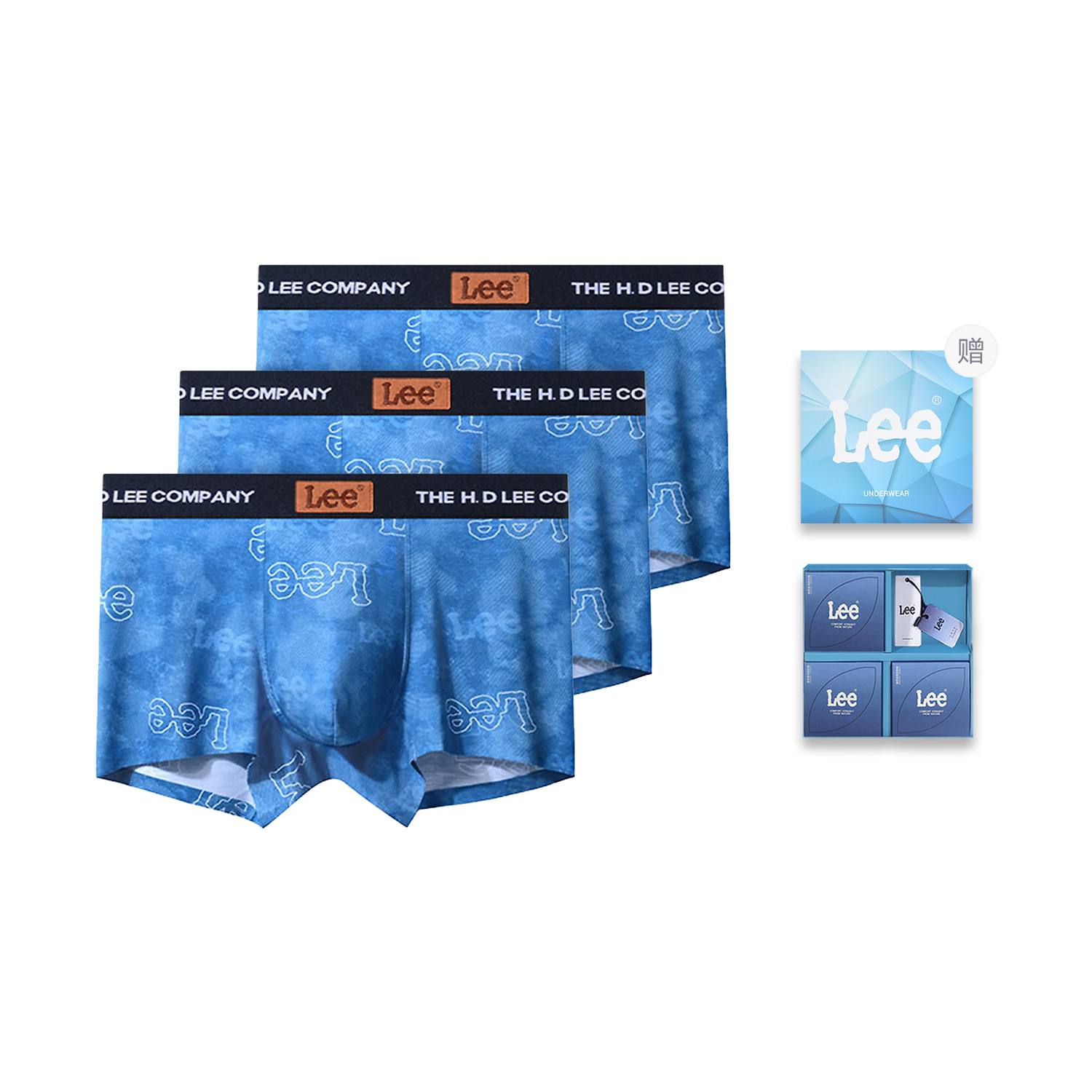 

Lee Sunset 5.0 подарочный набор мужского белья 3 шт