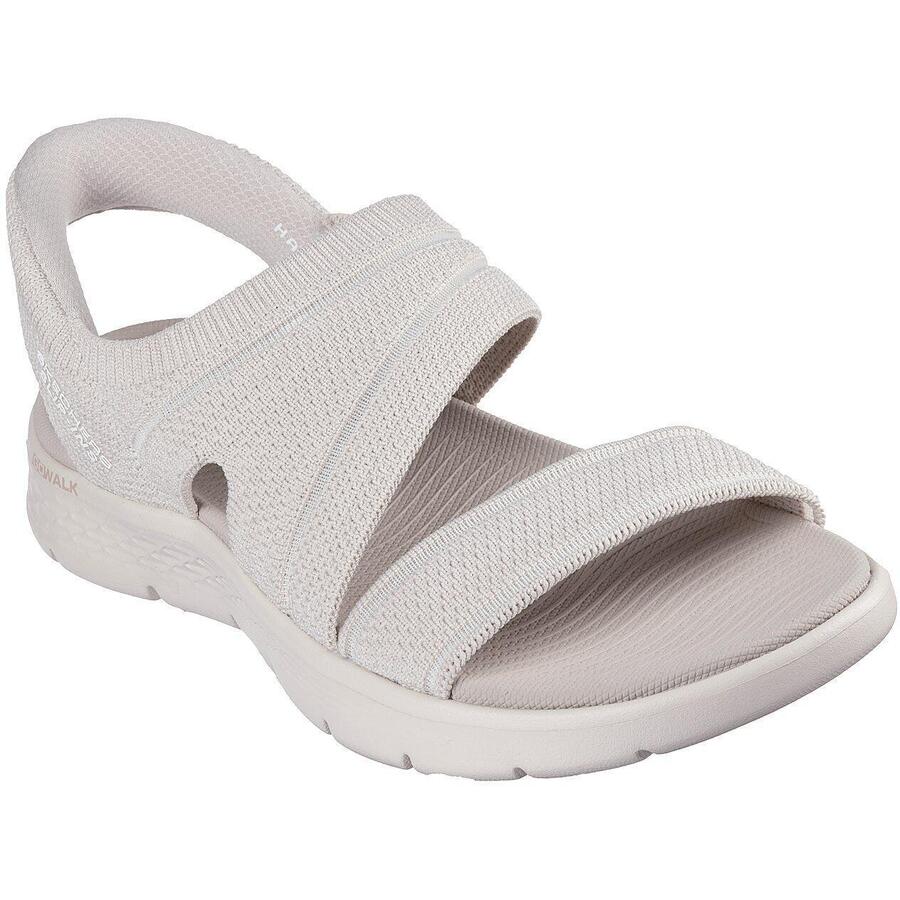 Сандалии Skechers Go Walk Flex Sandal, белые, женские
