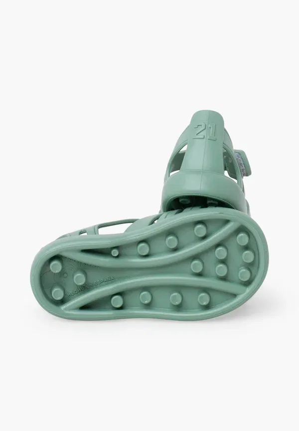 Сандалии детские Cangrejeras niños tobby animales sandals Igor, цвет зелёный матча — фото 4