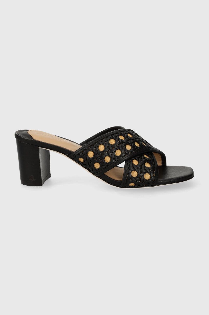 Шлепанцы Lauren Ralph Freddi Cng Lauren Ralph Lauren, черный
