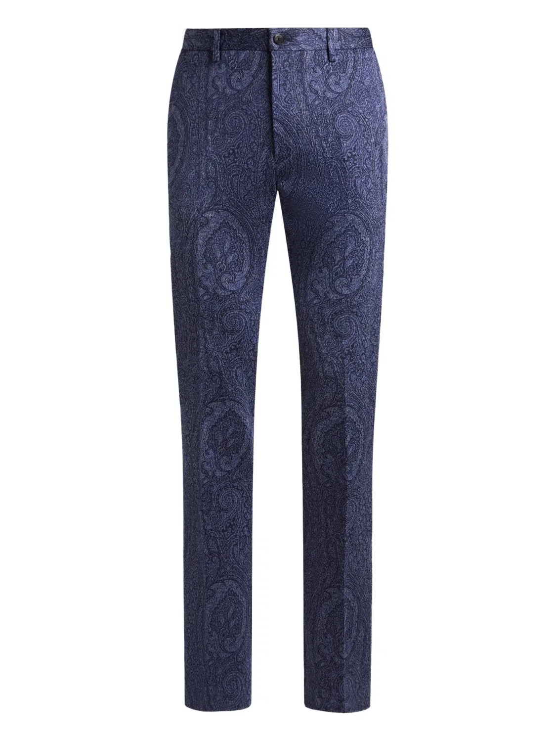 Жаккардовые брюки ETRO, синий