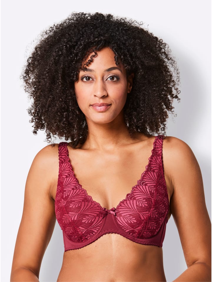 

Бюстгальтер на косточках вишневого цвета WITT WEIDEN