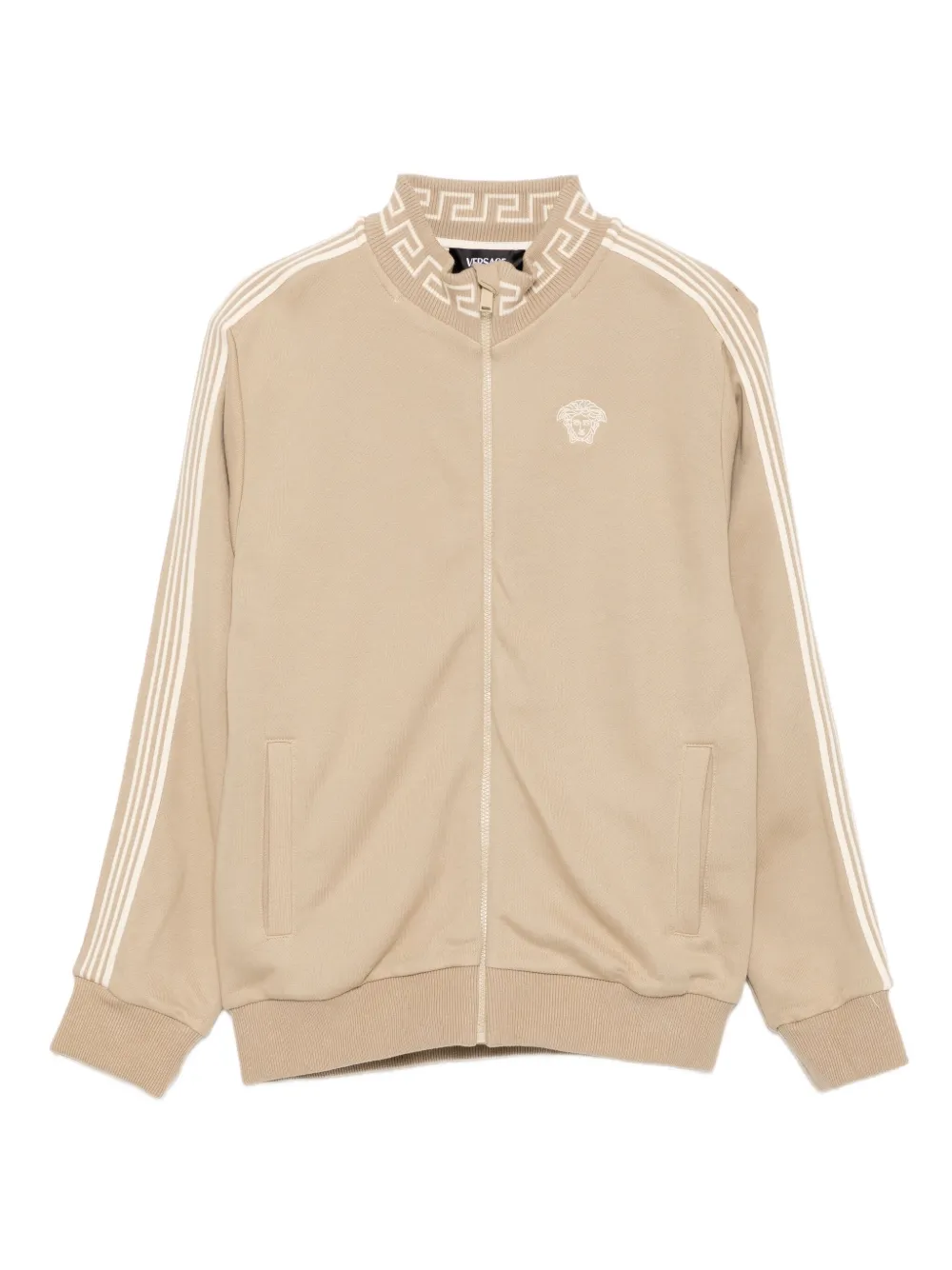 

Толстовка с узором Greca Versace Kids, нейтральный