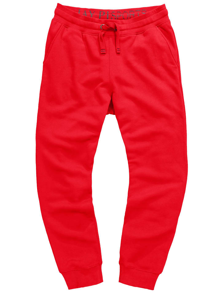 

Длинные спортивные штаны маково-красного цвета JP1880