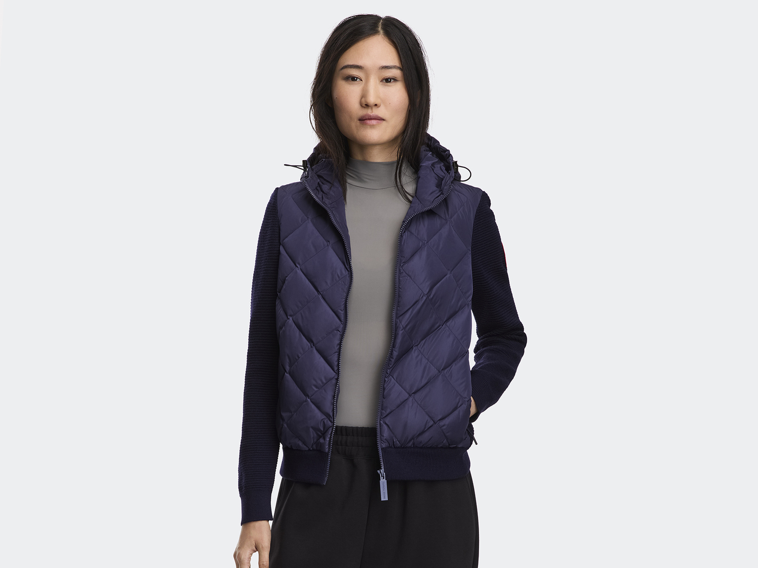 

Худи Canada Goose HyBridge Quilted Knit, Future Dusk