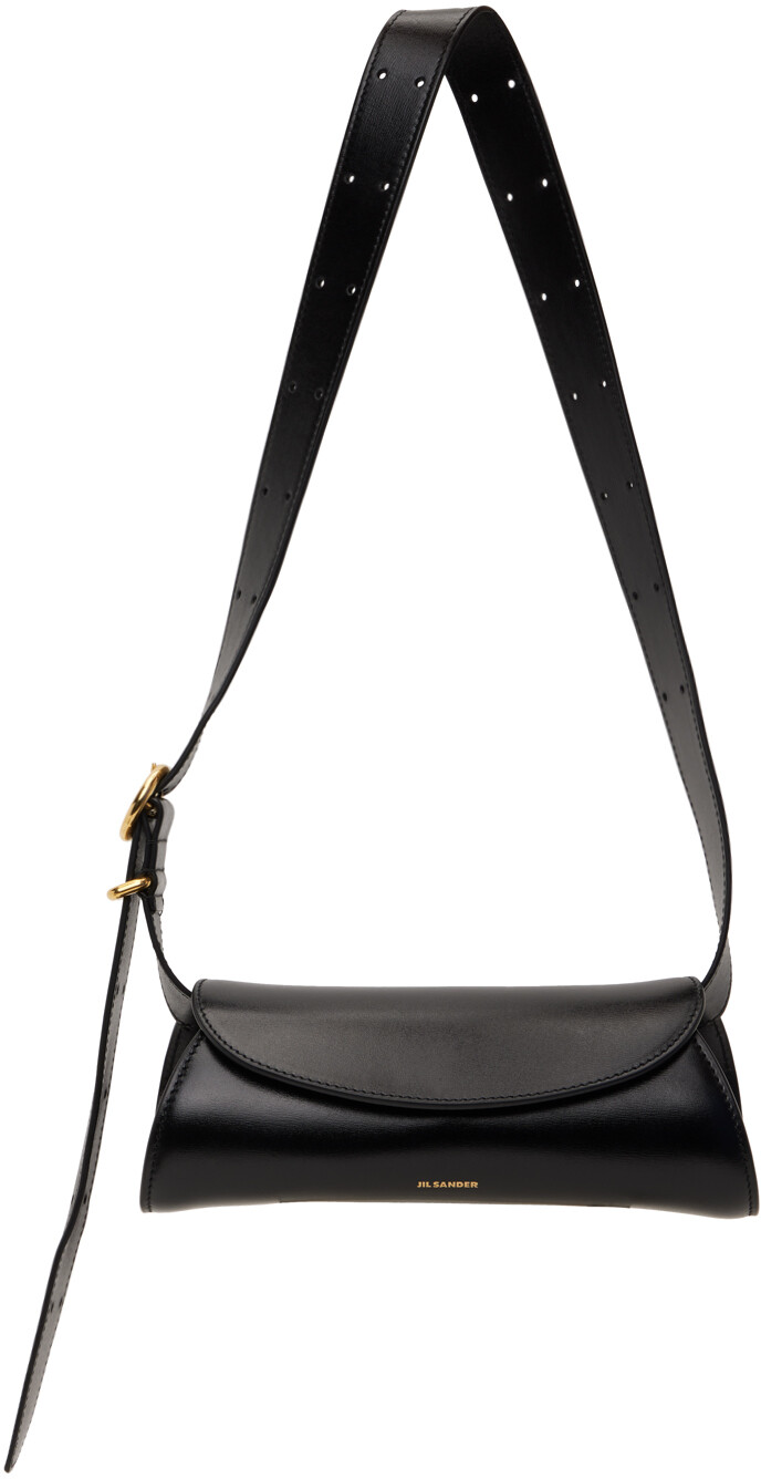 

Мини-сумка Cannolo Jil Sander, черный