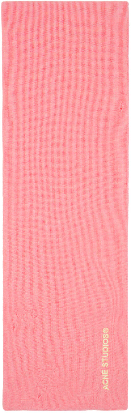 

Винтажный шарф Kornoto Acne Studios, розовый