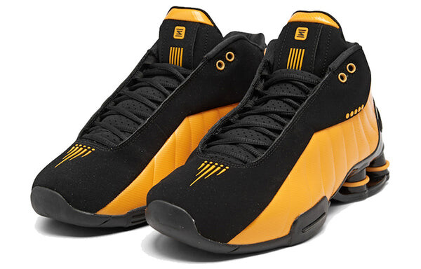 Кроссовки Shox BB4 Nike, черный — фото 2