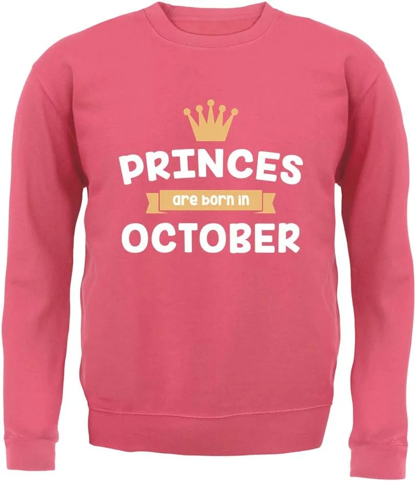 

Свитер Unisex Princes are Born in October Dressdown