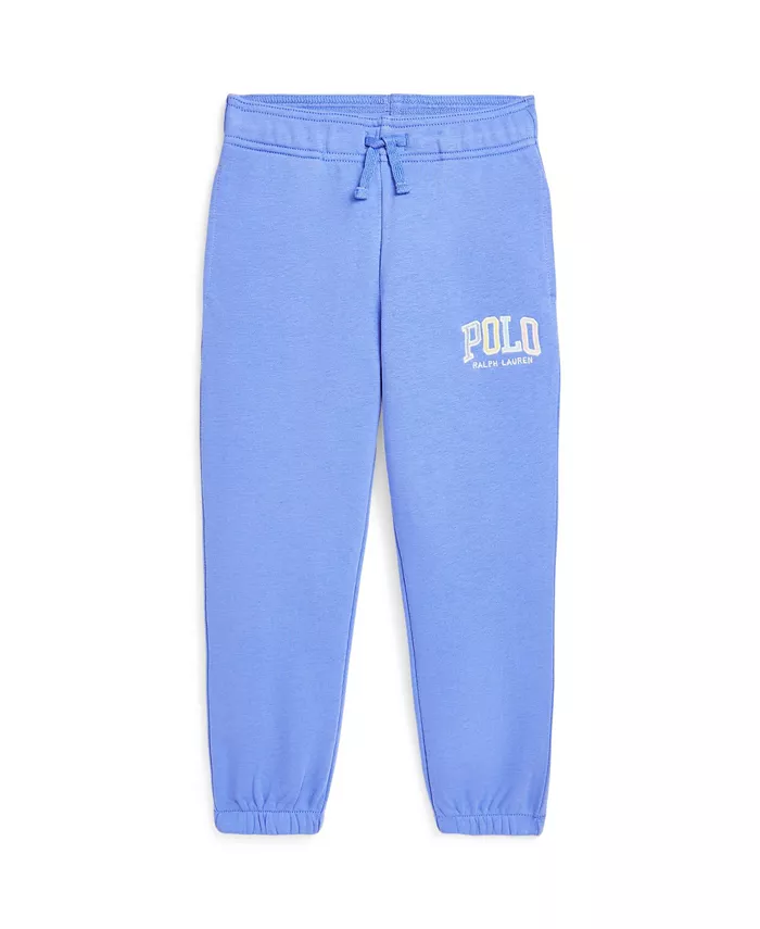 

Детские и мальчиковые спортивные брюки с логотипом из френч-терри Polo Ralph Lauren, синий