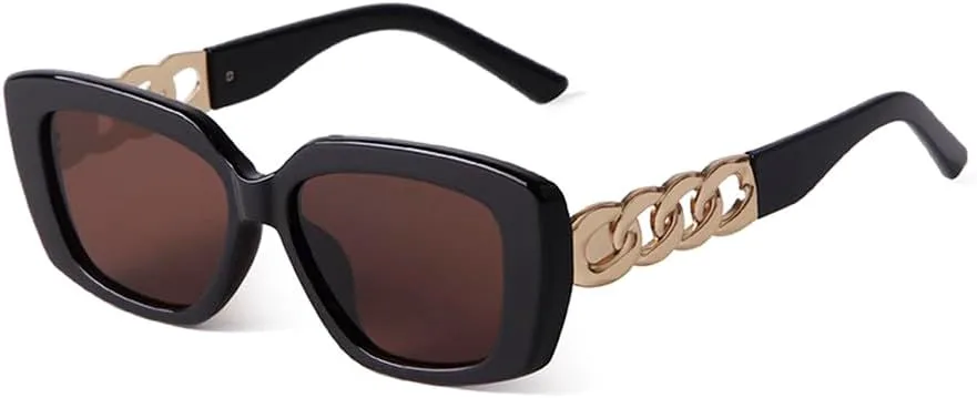 

Модные коричневые солнцезащитные очки для женщин в крупной оправе, мужские солнцезащитные очки, очки-очки для женщин с защитой от УФ-излучения UV400 TKKTLLT, C2