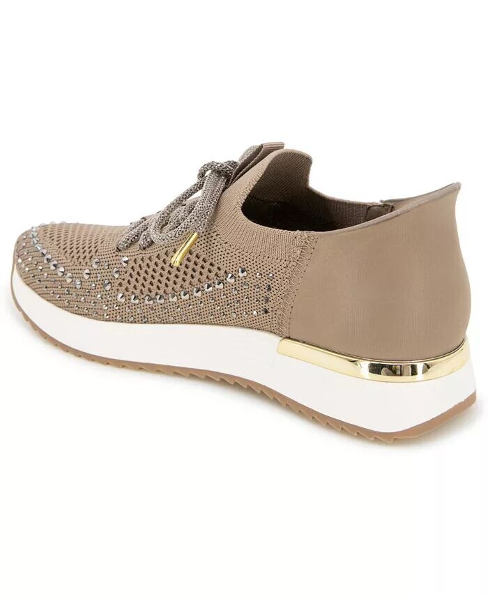 Женские кроссовки Clancy EZ On Almond Toe Kenneth Cole Reaction, коричневый — фото 3