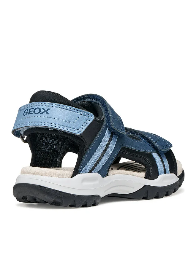 Geox Сандалии Jr Borealis J450RA 015ME C4J9B S темно-синие — фото 4