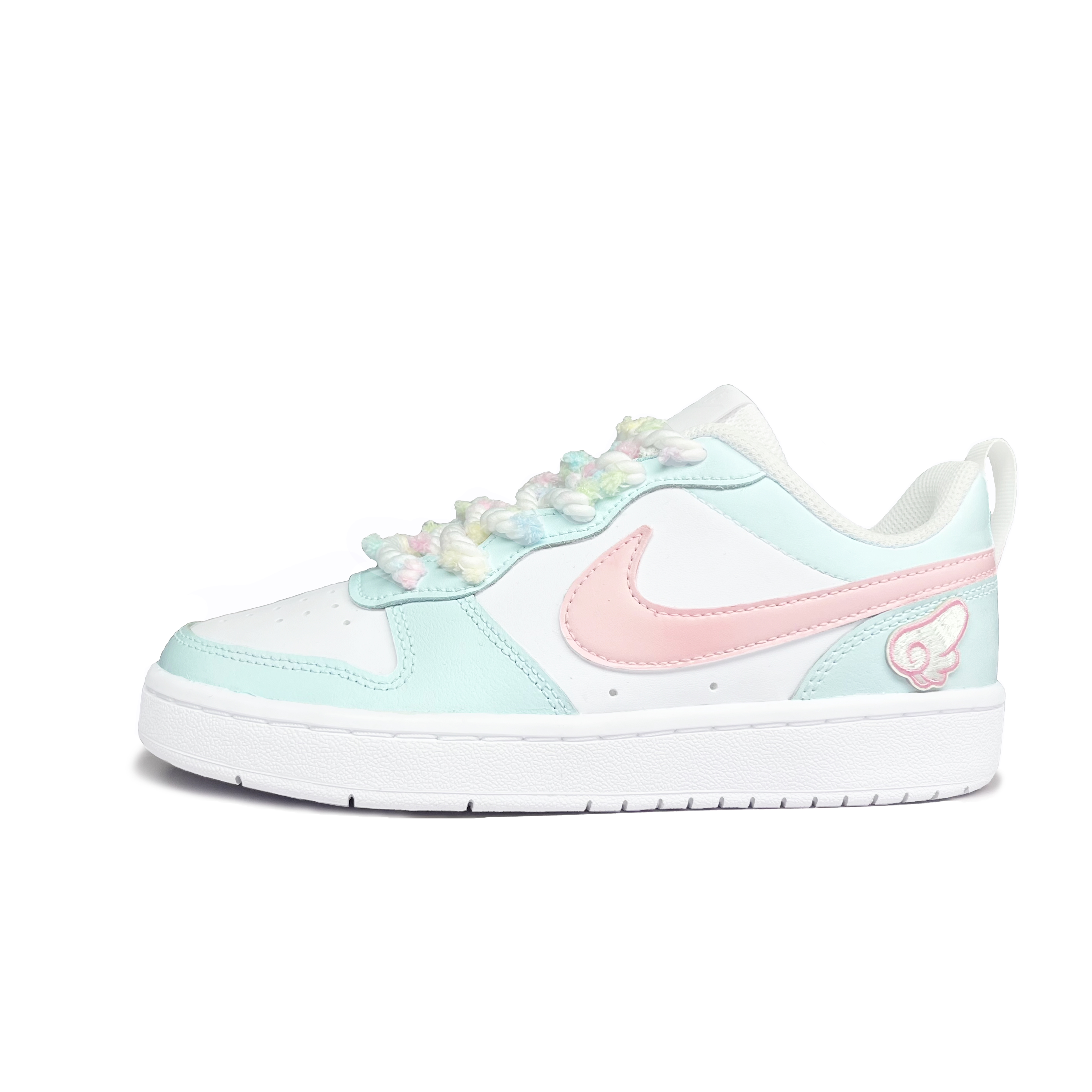 

Детские скейтерские кроссовки Court Borough для младших школьников Nike, Light Cyan
