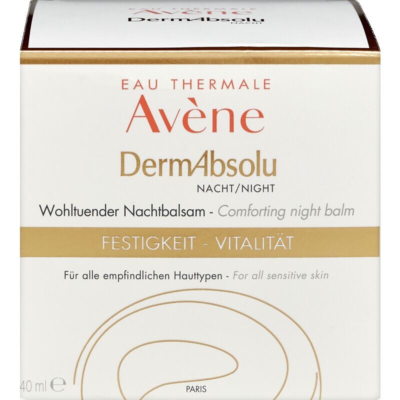 

DermAbsolu NIGHT Успокаивающий ночной бальзам Avène, 40 ml