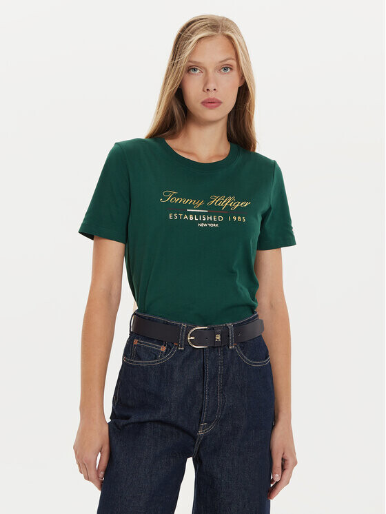 

Футболка стандартного кроя Tommy Hilfiger, зеленый