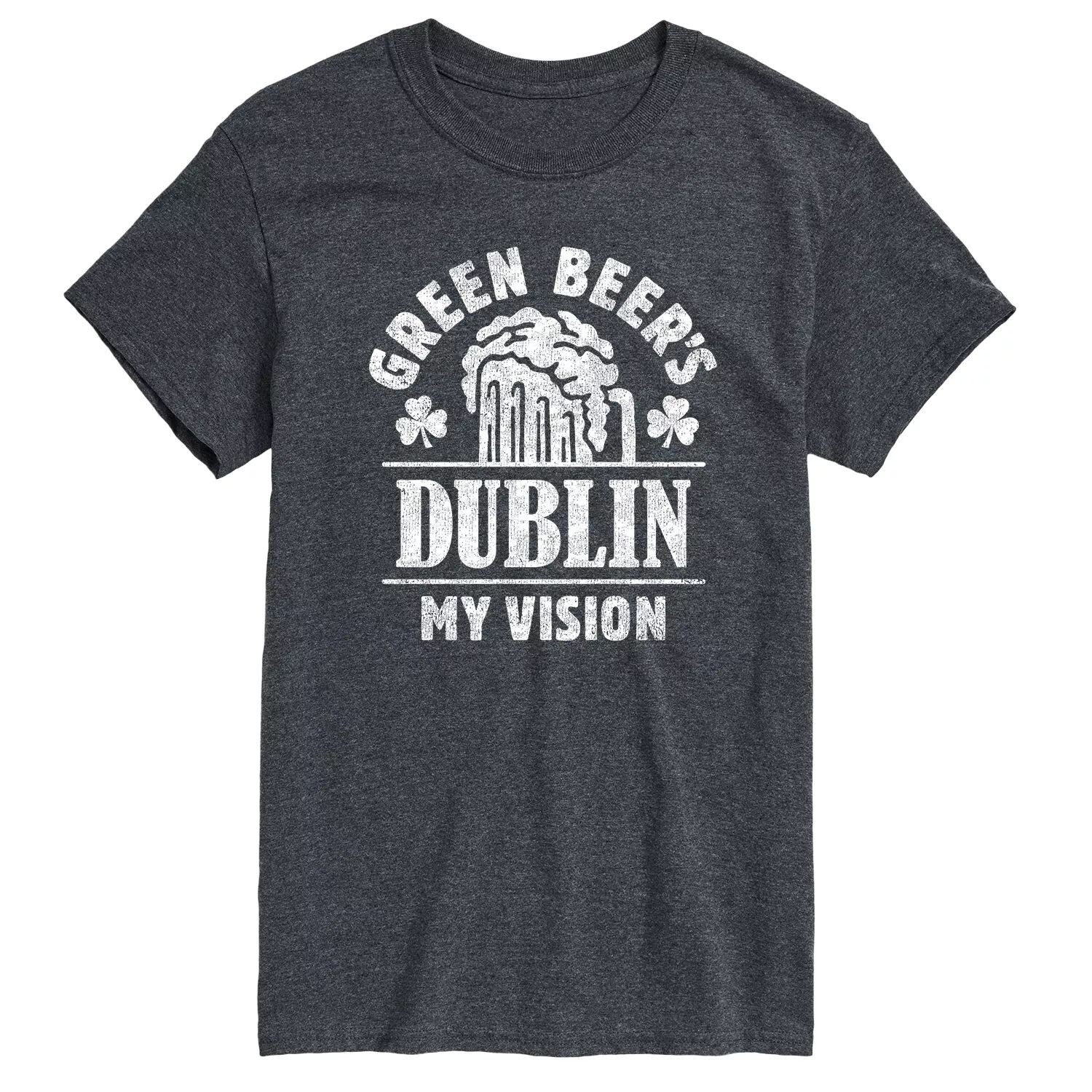 

Мужская футболка Green Beers Dublin Vision Licensed Character