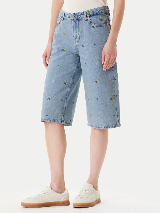 

Джинсовые шорты loose fit Cobain 15349519 Only, синий