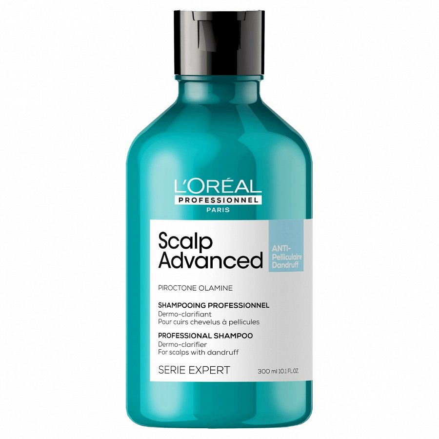 

Очищающий шампунь против перхоти для волос scalp advanced anti-dandruff dermo-clarifier shampoo L′Oréal Professionnel Paris, 300 мл