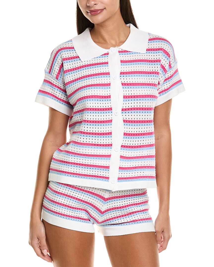 

Мэдисон Майлз Вязаный топ Madison Miles, розовый