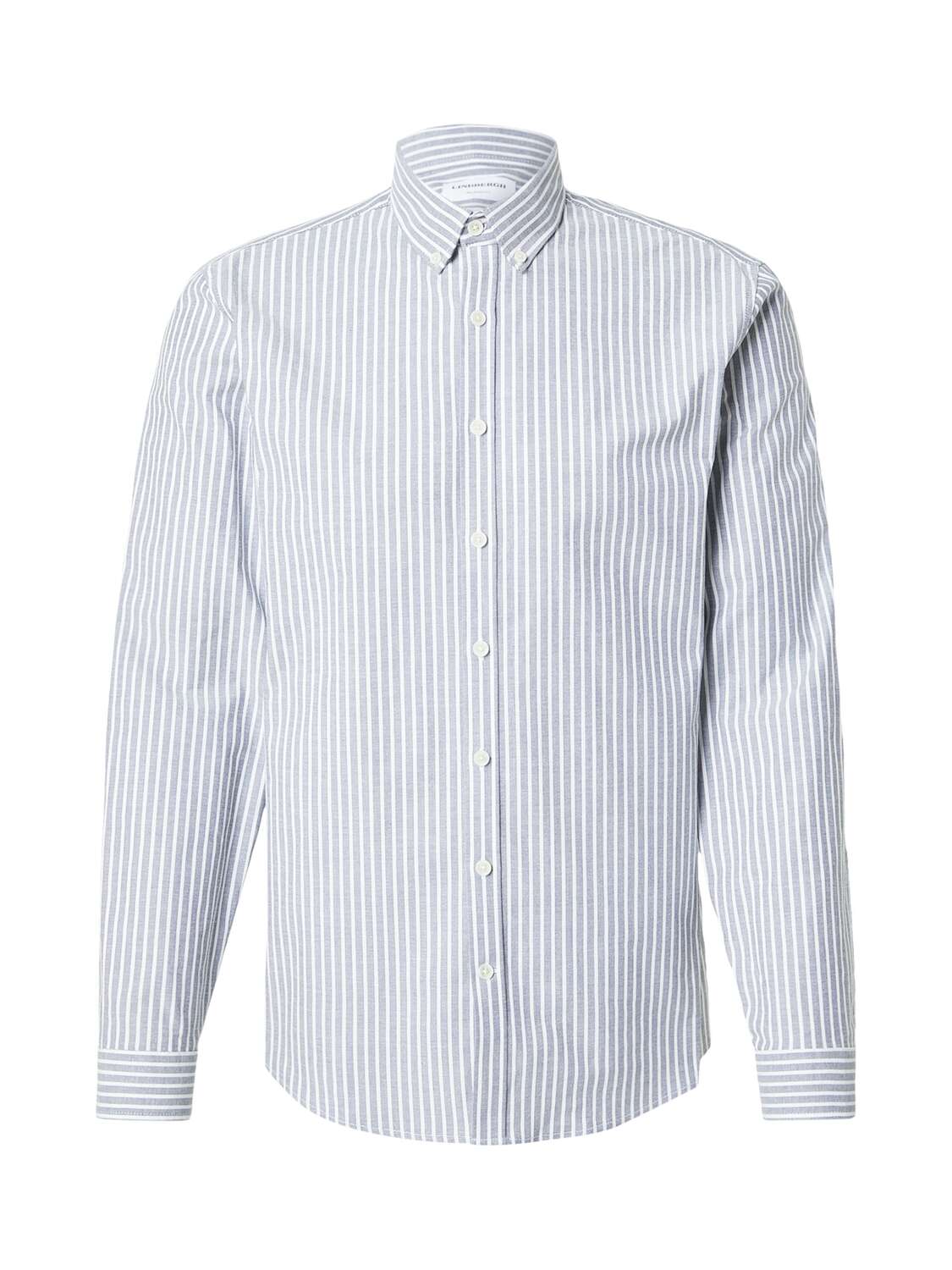 

Lindbergh Рубашка с пуговицами Slim fit в цвете Smoke Blue