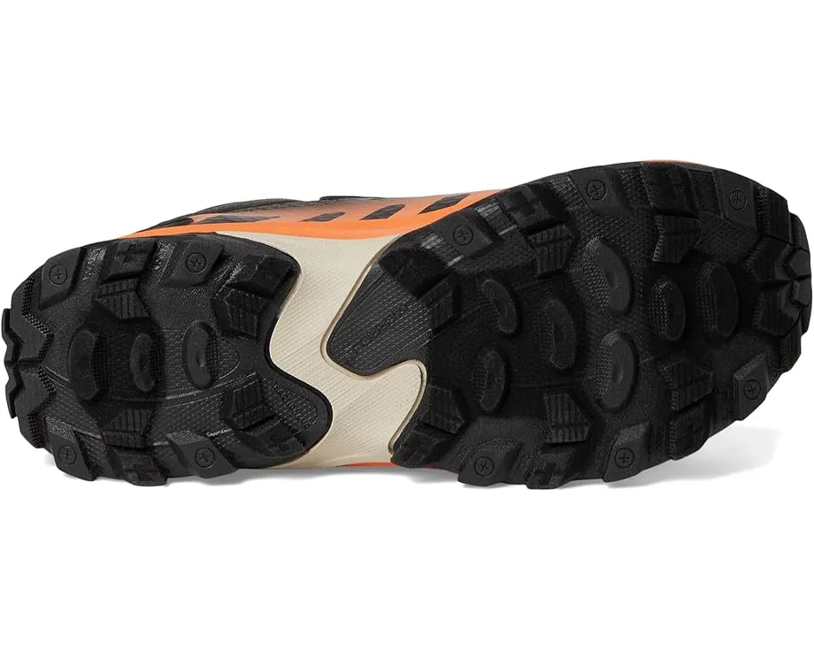 Ботинки Merrell Kids Moab Speed 2 Mid Waterproof (Little Kids/Big Kids), Gunsmoke/Orange — фото 3