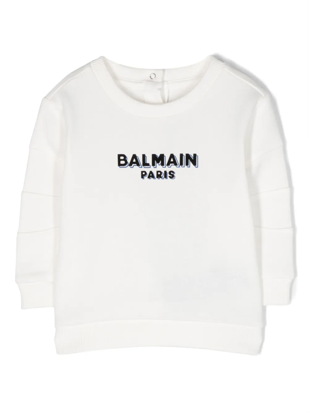 

Толстовка с логотипом Balmain Kids, белый
