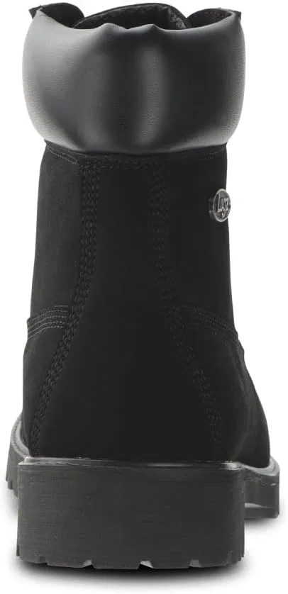 Мужские ботинки Lugz Convoy Classic Chukka, высота голенища 6 дюймов. Модные ботинки, Black — фото 3