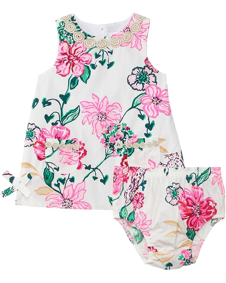 

Платье Lilly Pulitzer Kids Baby Lilly Shift, цвет Coconut Safari Sanctuary