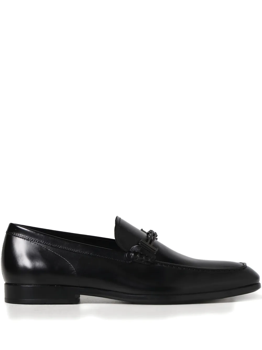 

Лоферы с украшением в виде логотипа TOD'S, черный