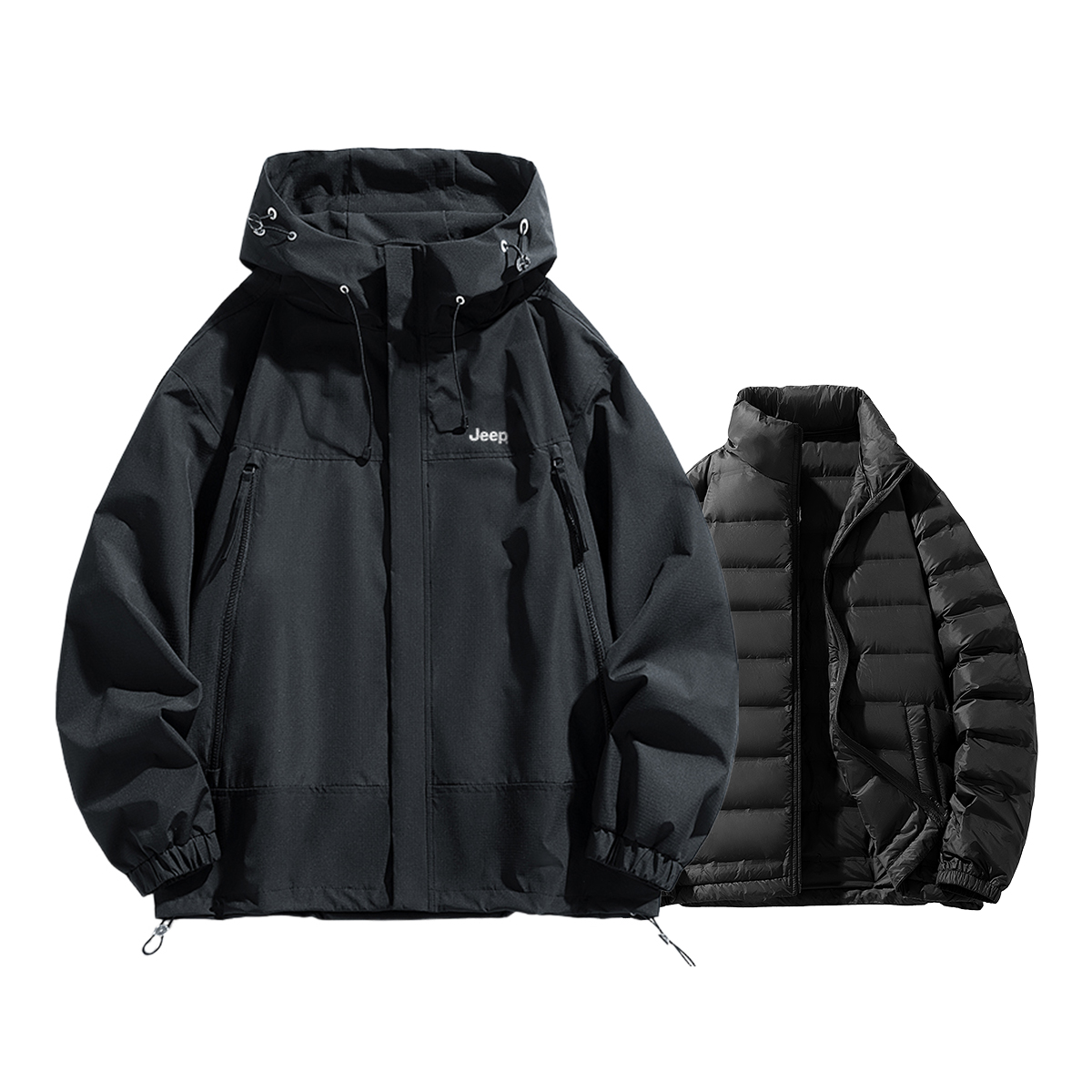 

Jeep Куртка Unisex, Pure Black Down Liner