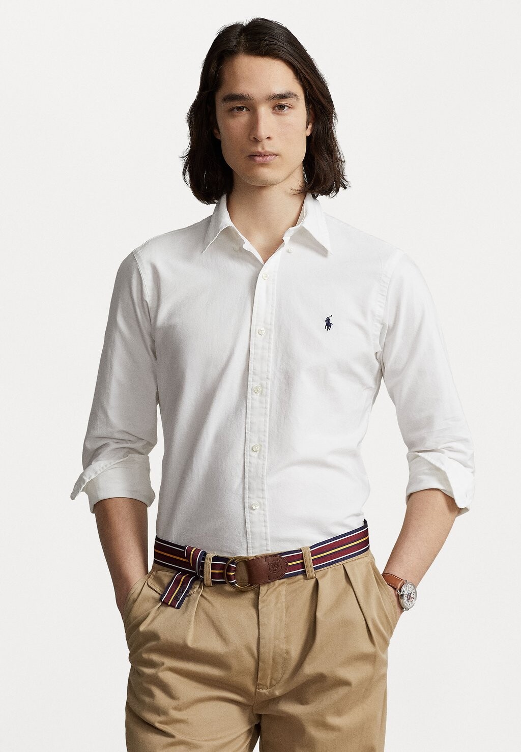 

Рубашка ОКСФОРД Polo Ralph Lauren, белый