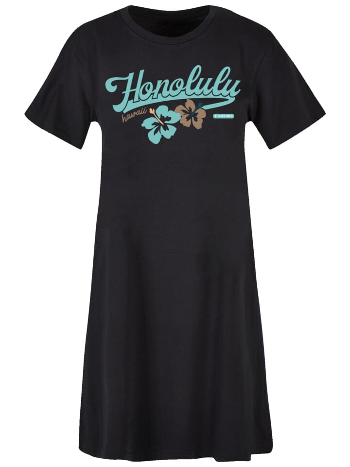 

Короткое платье F4NT4STIC T-Shirt Dress Honolulu, черный