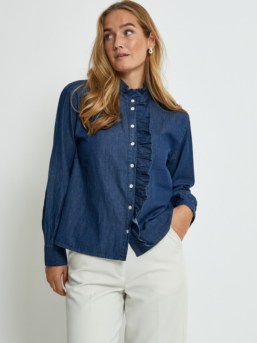 

Блуза DESIRES Darlene, Blue denim