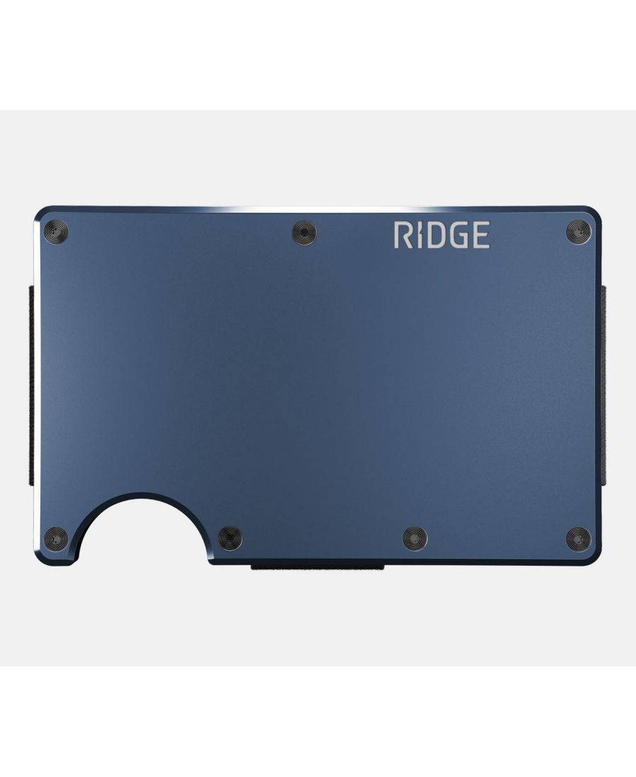 

Мужской кошелек RIDGE WALLET - Alpine Navy - с ремешком для наличных The Ridge, Alpine navy
