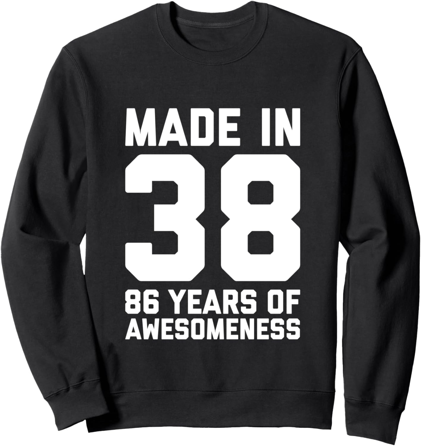 

Толстовка на 86-й день рождения. Подарок на 86-й день рождения для женщин и мужчин. толстовка/толстовка 86Th Birthday Gift Ideas For Men, Women, And 86 Year Olds, черный