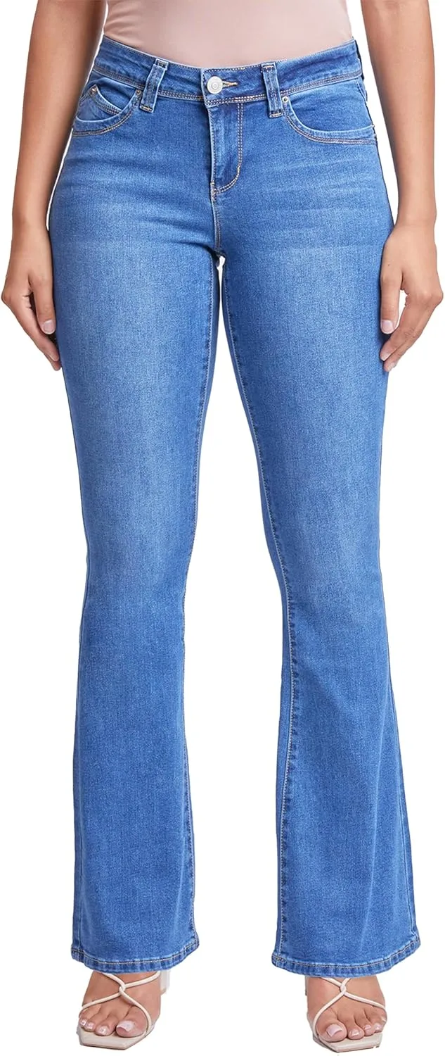 

Женские джинсы Wannabettabutt Low Rise Flare YMI