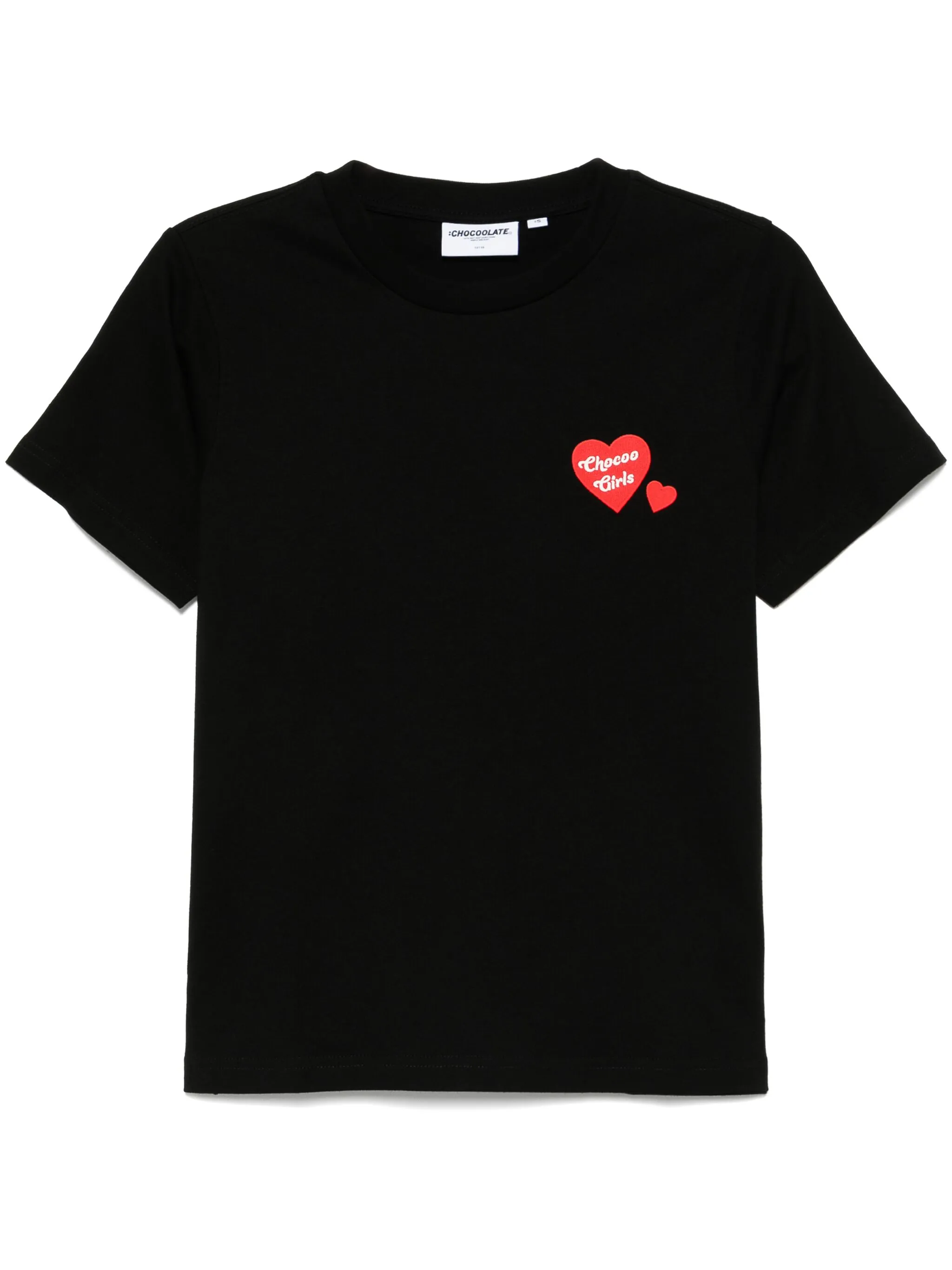 

Футболка с нашивкой-логотипом Chocoolate, черный