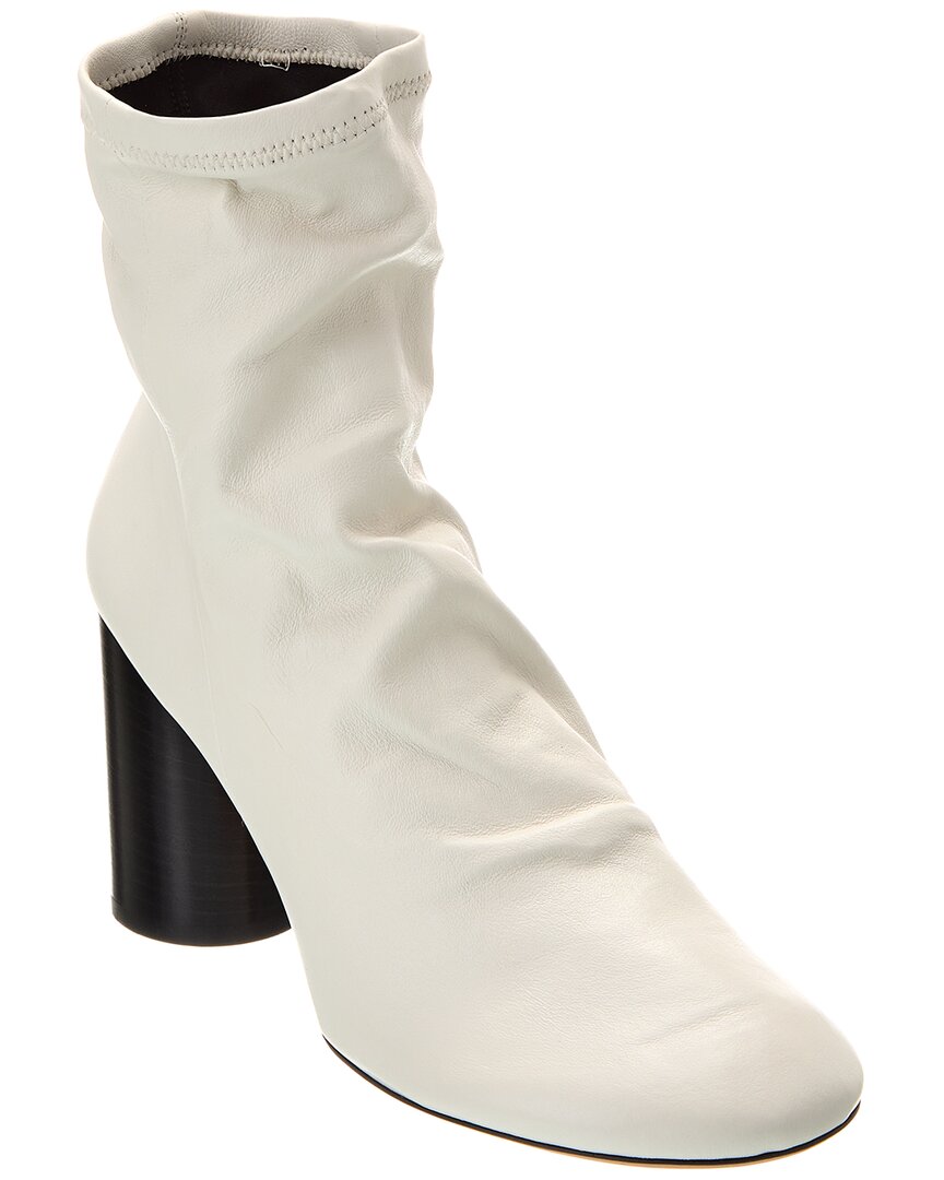 Кожаные ботильоны Isabel Marant Labee, белый